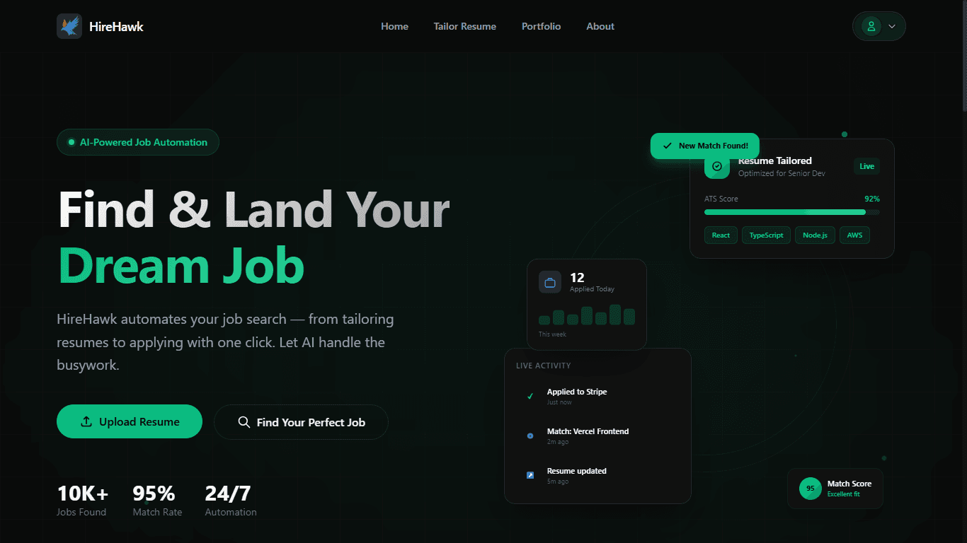 HireHawk screenshot